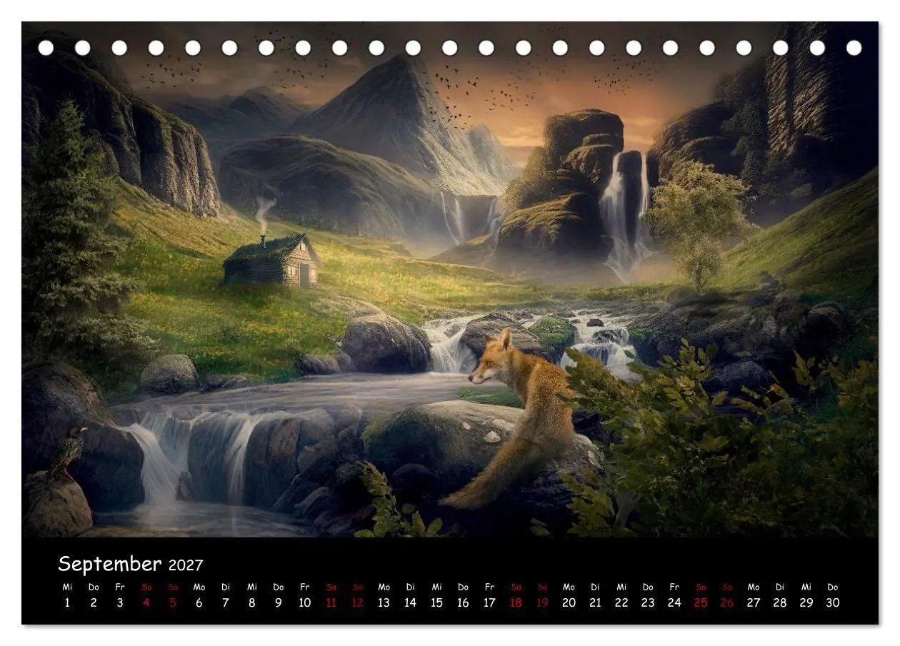 Bild: 9783569322912 | Ein Traum von Einsamkeit (Tischkalender 2027 DIN A5 quer), CALVENDO...