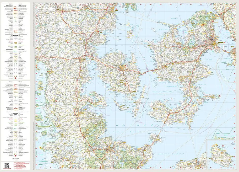 Bild: 9783575022912 | Denmark Marco Polo Map | (Land-)Karte | MARCO POLO | Karte (gefaltet)
