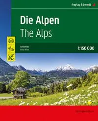 Cover: 9783707922912 | Die Alpen, Straßenatlas 1:150.000, freytag &amp; berndt | Freytag &amp; Berndt