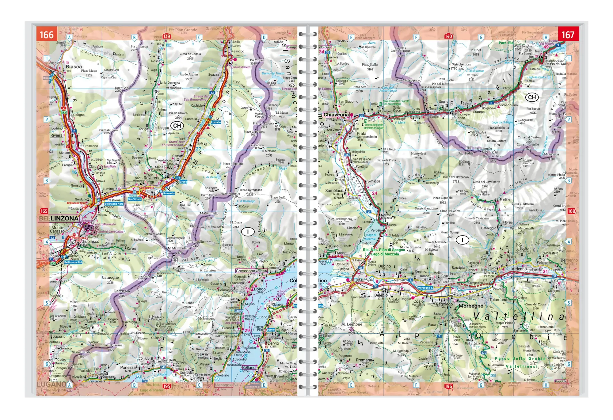 Bild: 9783707922912 | Die Alpen, Straßenatlas 1:150.000, freytag &amp; berndt | Freytag &amp; Berndt