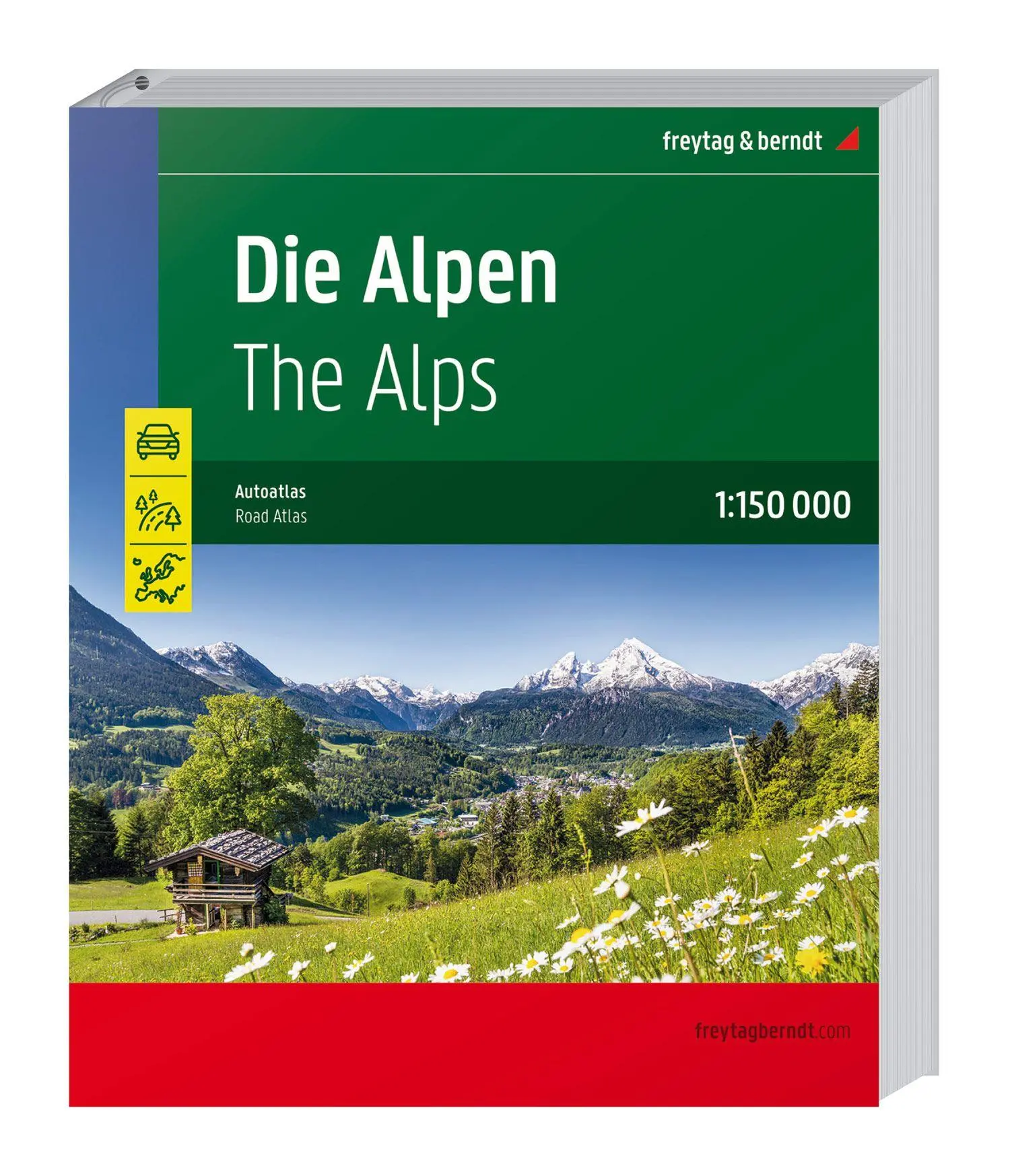 Bild: 9783707922912 | freytag &amp; berndt Autoatlas Die Alpen 1:150.000 | Freytag &amp; Berndt