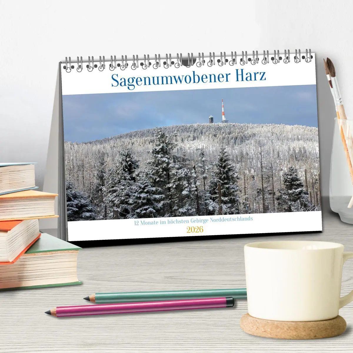 Bild: 9783457273012 | Sagenumwobener Harz (Tischkalender 2026 DIN A5 quer), CALVENDO...