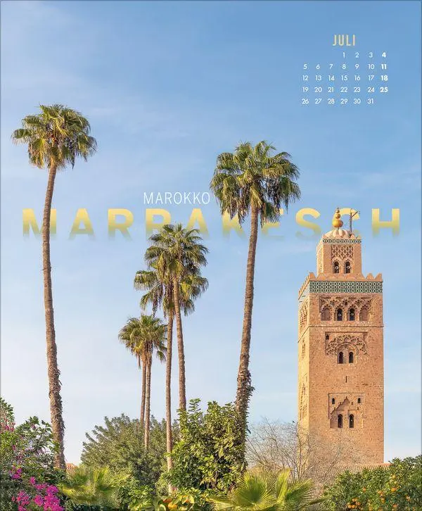 Bild: 9783819303012 | Weltenbummler 2027 | Verlag Korsch | Kalender | 14 S. | Deutsch | 2027