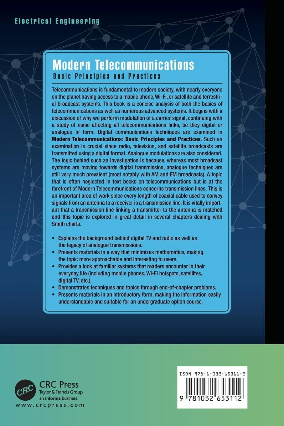 Rückseite: 9781032653112 | Modern Telecommunications | Basic Principles and Practices | Sibley