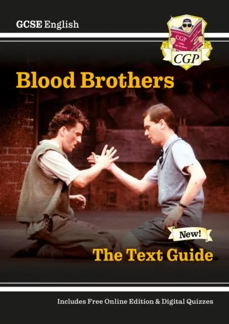 Cover: 9781782943112 | GCSE English Text Guide - Blood Brothers includes Online Edition &amp;...