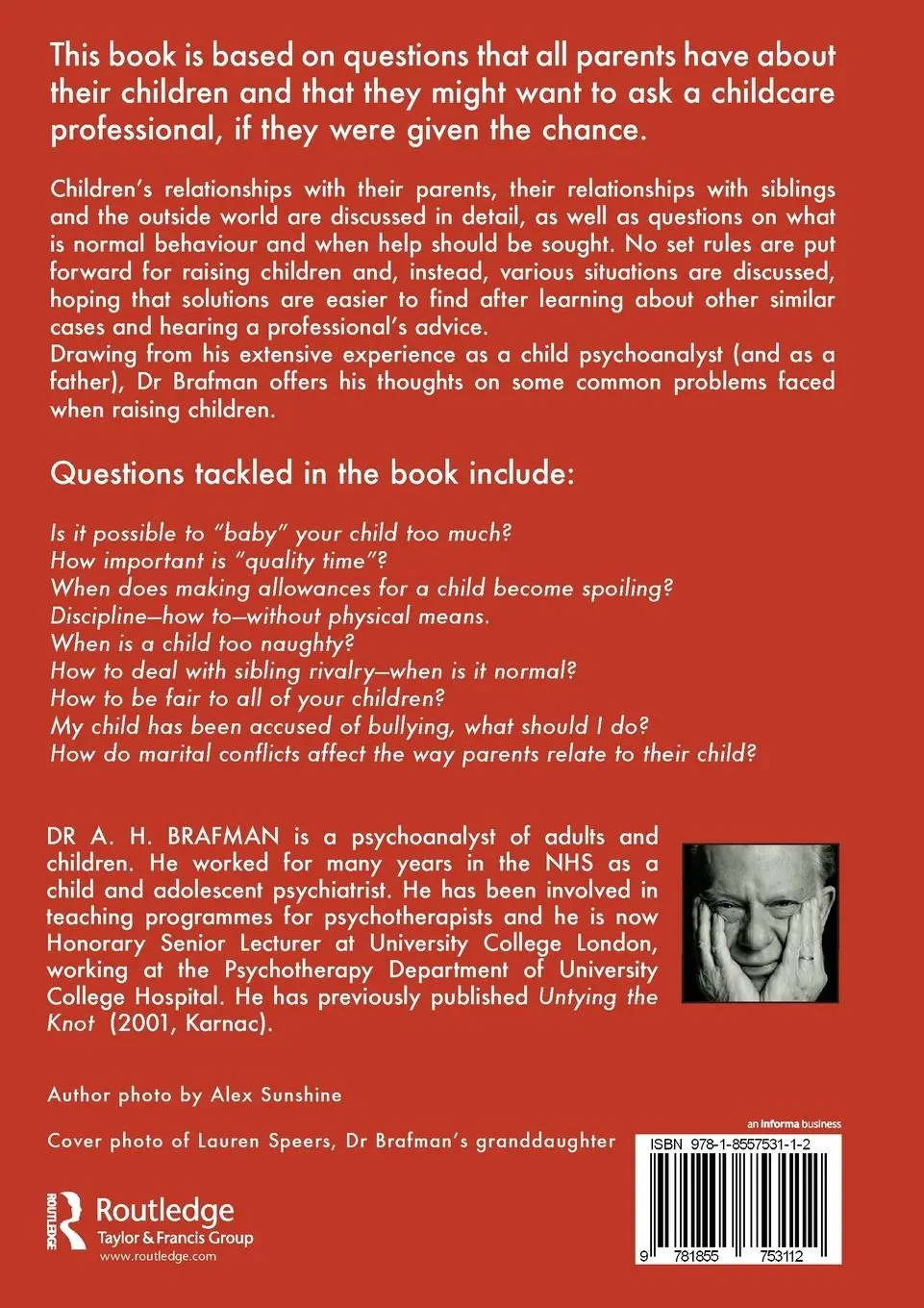 Rückseite: 9781855753112 | Can You Help Me? | A Guide for Parents | A. H. Brafman | Taschenbuch