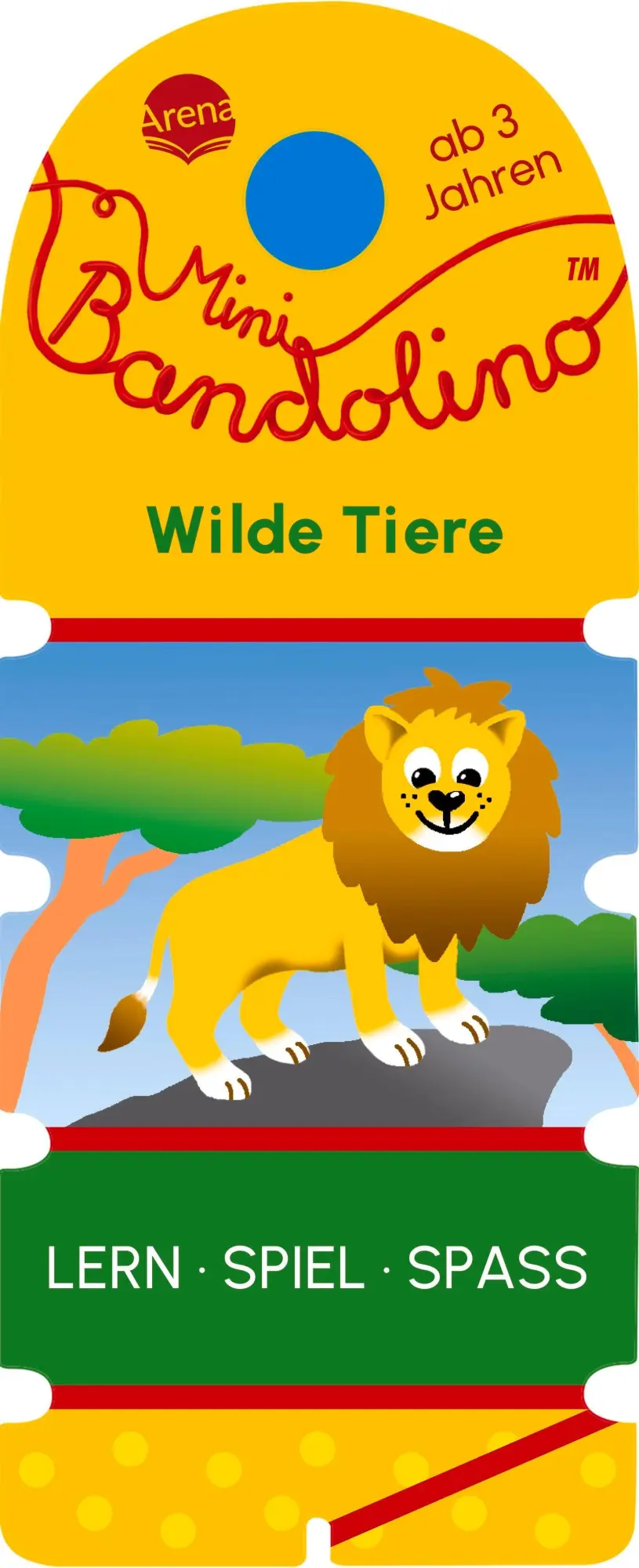 Cover: 9783401723112 | Mini Bandolino. Wilde Tiere | Helen Seeberg | Taschenbuch | 12 S.