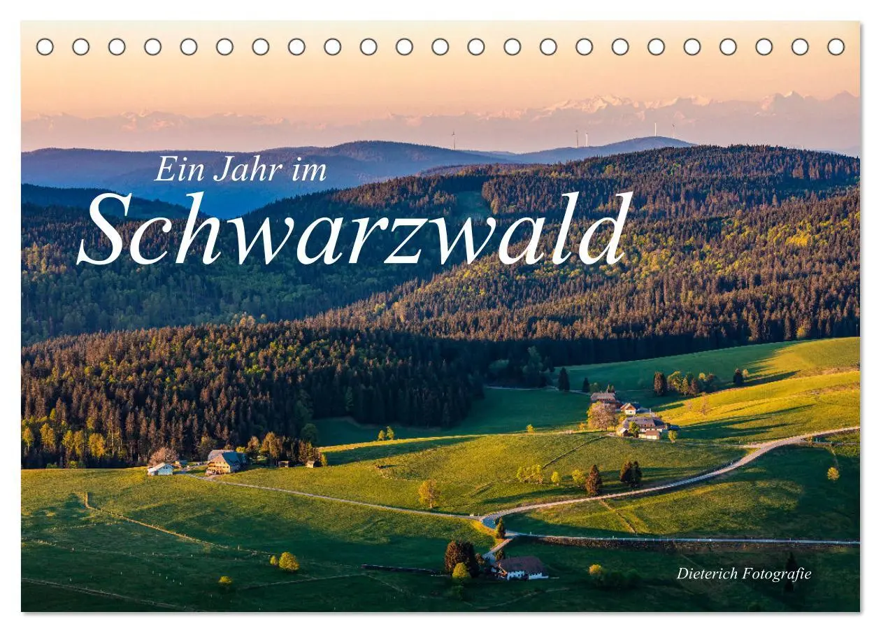 Cover: 9783457643112 | Ein Jahr im Schwarzwald (Tischkalender 2026 DIN A5 quer), CALVENDO...