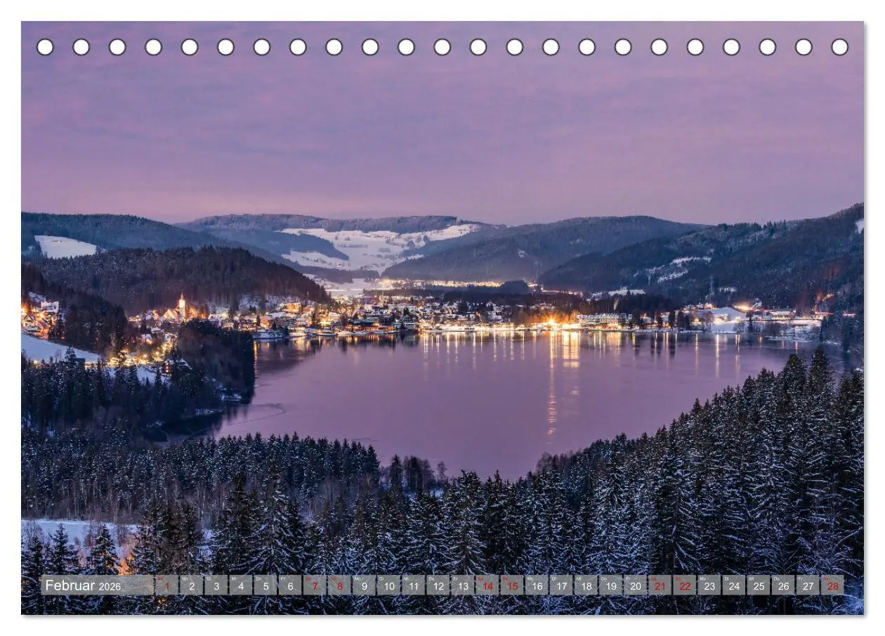 Bild: 9783457643112 | Ein Jahr im Schwarzwald (Tischkalender 2026 DIN A5 quer), CALVENDO...