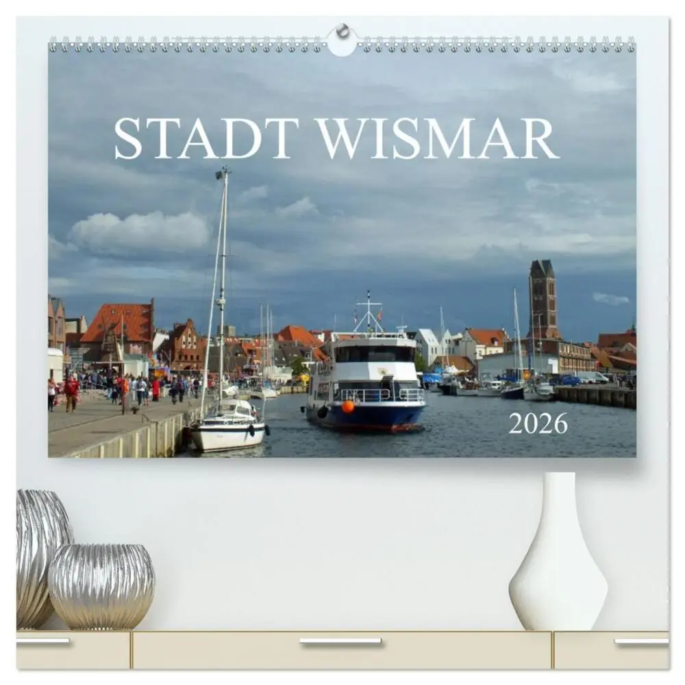 Cover: 9783457953112 | Stadt Wismar 2026 (hochwertiger Premium Wandkalender 2026 DIN A2...
