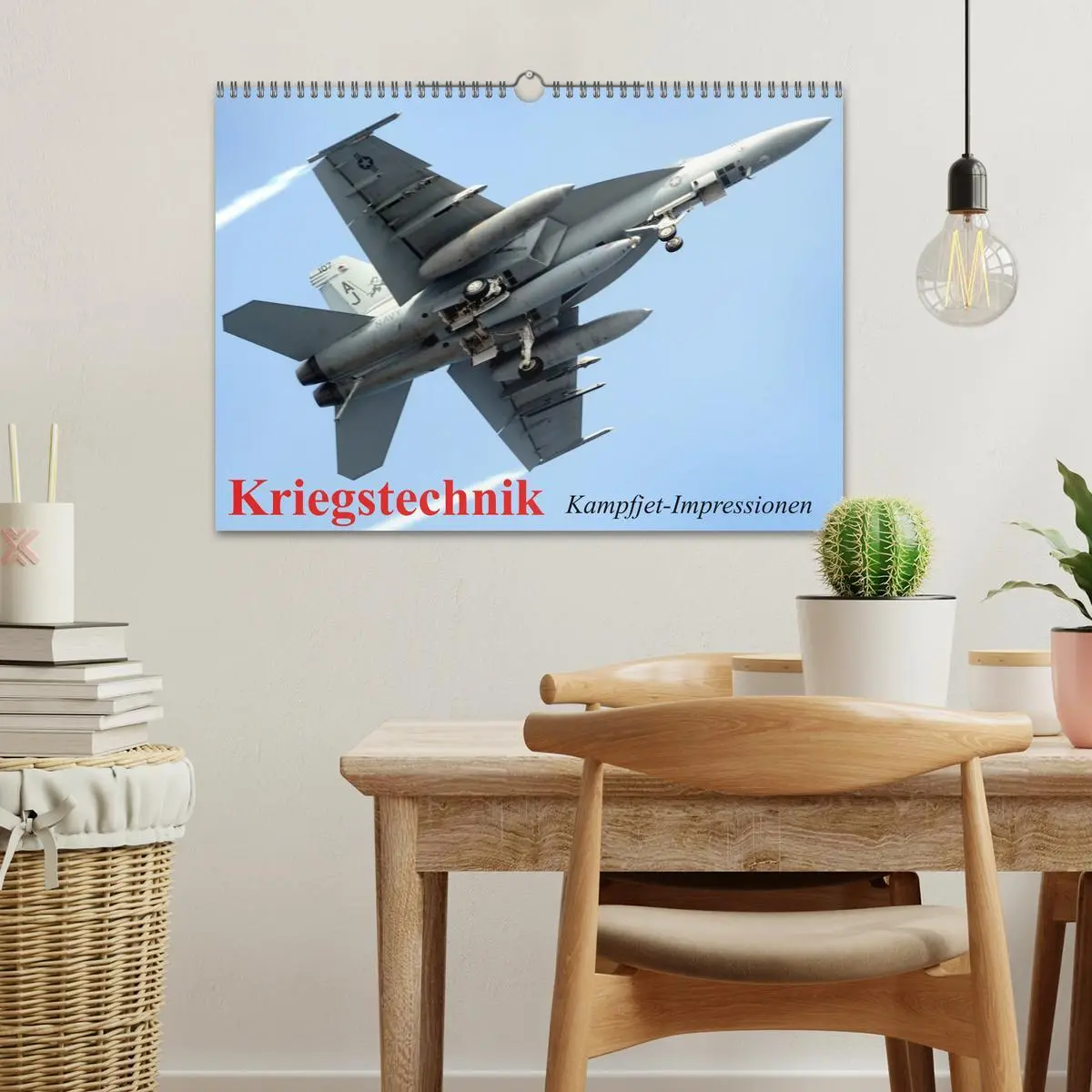 Bild: 9783516043112 | Kriegstechnik. Kampfjet-Impressionen (Wandkalender 2026 DIN A3...