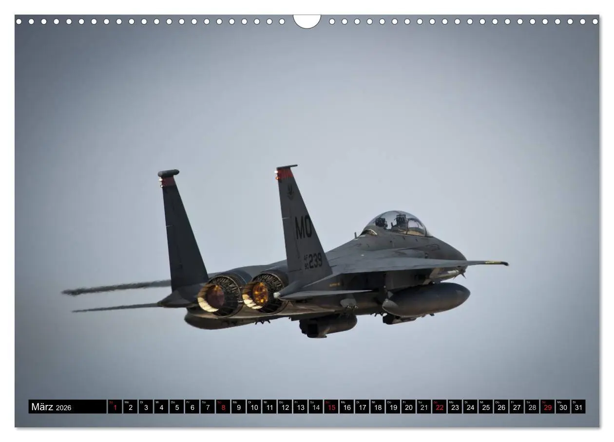 Bild: 9783516043112 | Kriegstechnik. Kampfjet-Impressionen (Wandkalender 2026 DIN A3...