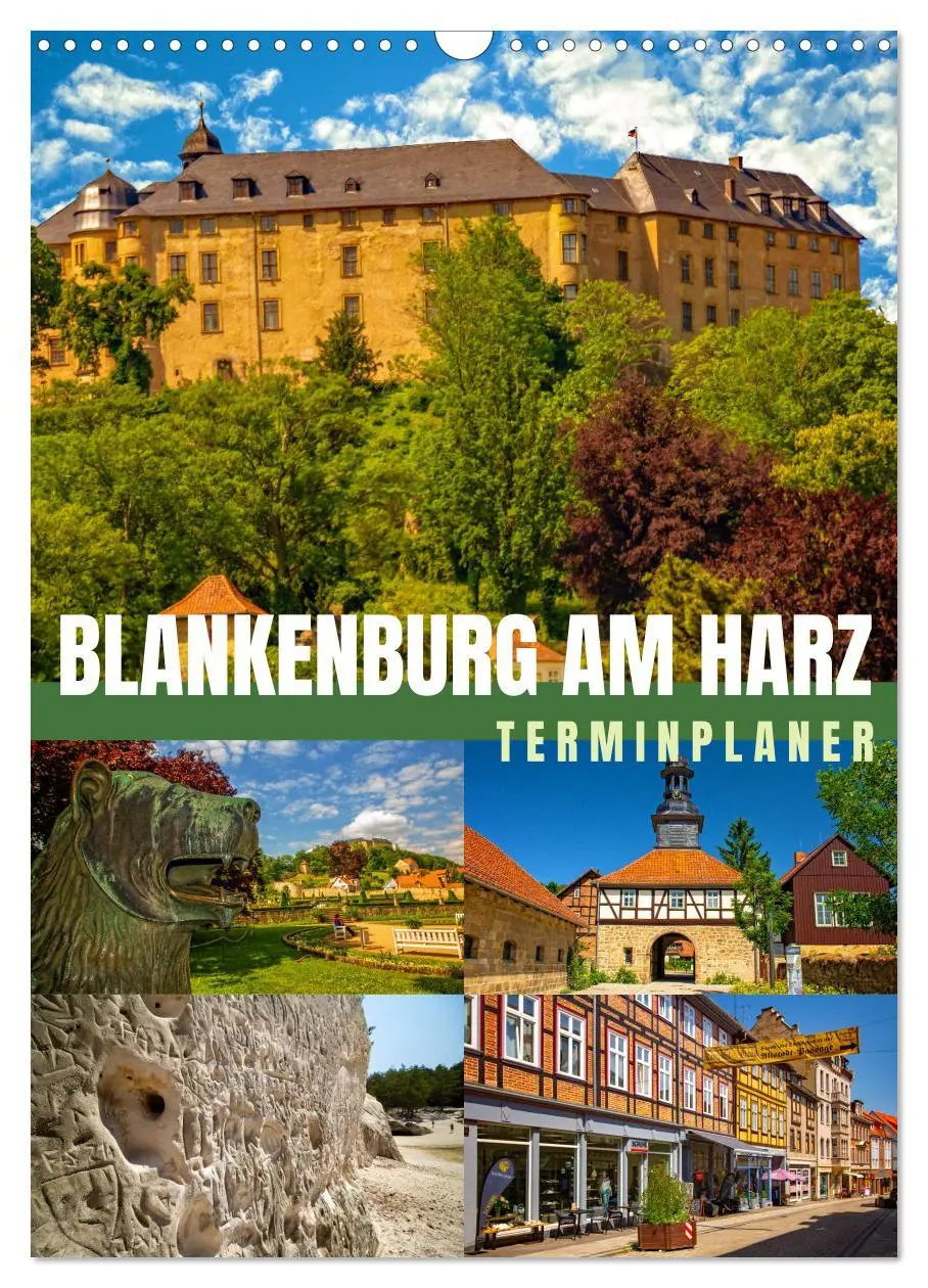 Cover: 9783516283112 | Blankenburg am Harz - Terminplaner (Wandkalender 2026 DIN A3 hoch),...