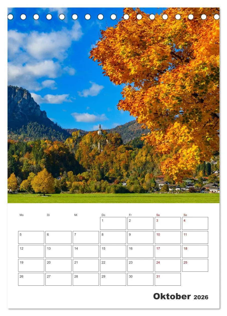 Bild: 9783516353112 | Vier Jahreszeiten im Berchtesgadener Land (Tischkalender 2026 DIN...