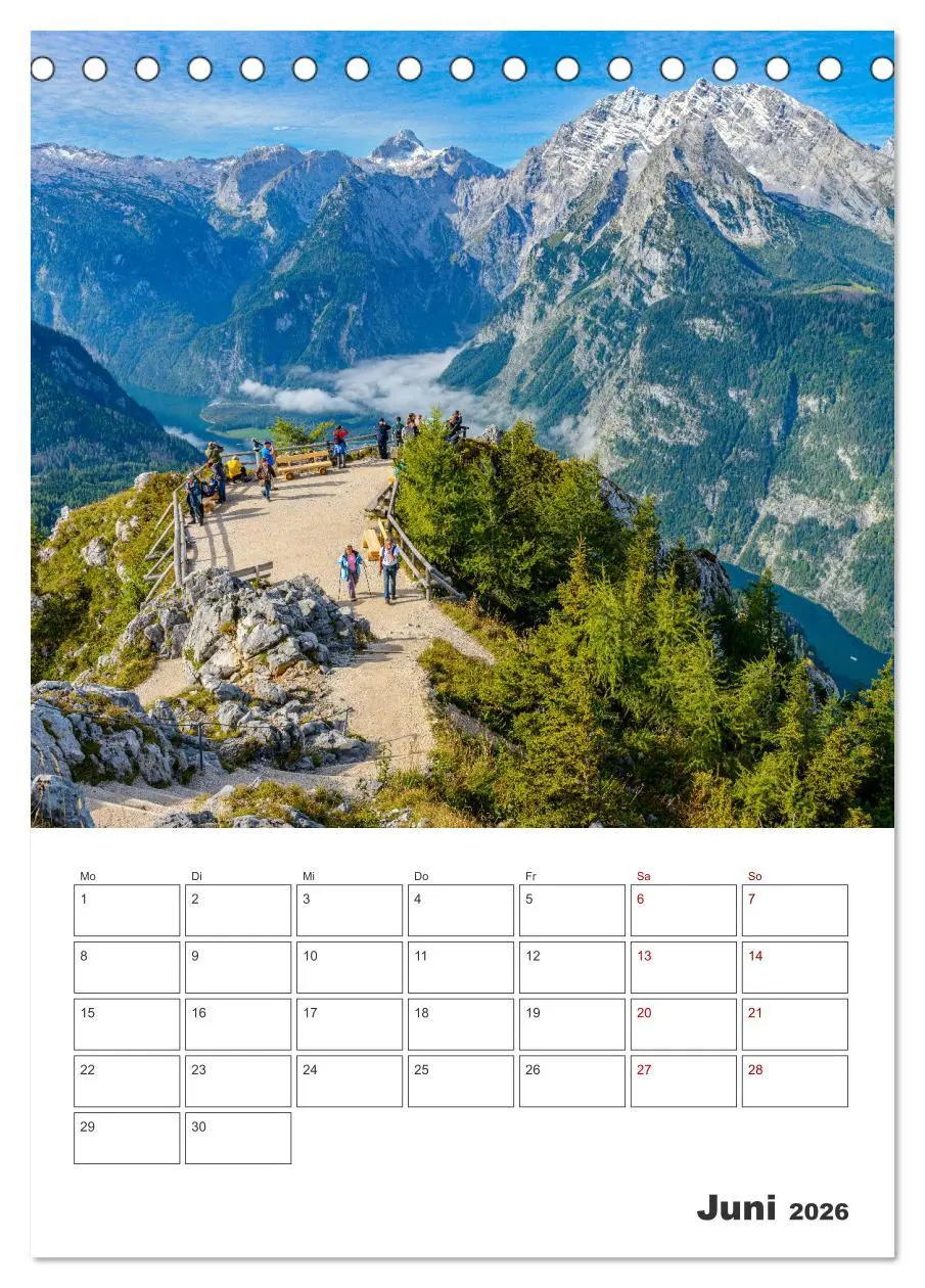 Bild: 9783516353112 | Vier Jahreszeiten im Berchtesgadener Land (Tischkalender 2026 DIN...