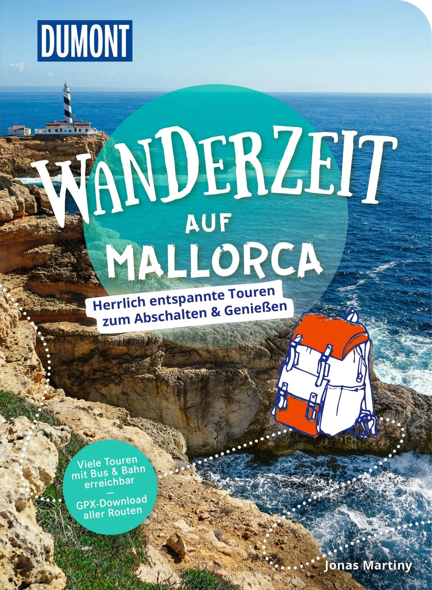 Cover: 9783616033112 | DUMONT Wanderzeit auf Mallorca | Jonas Martiny | Taschenbuch | 224 S.