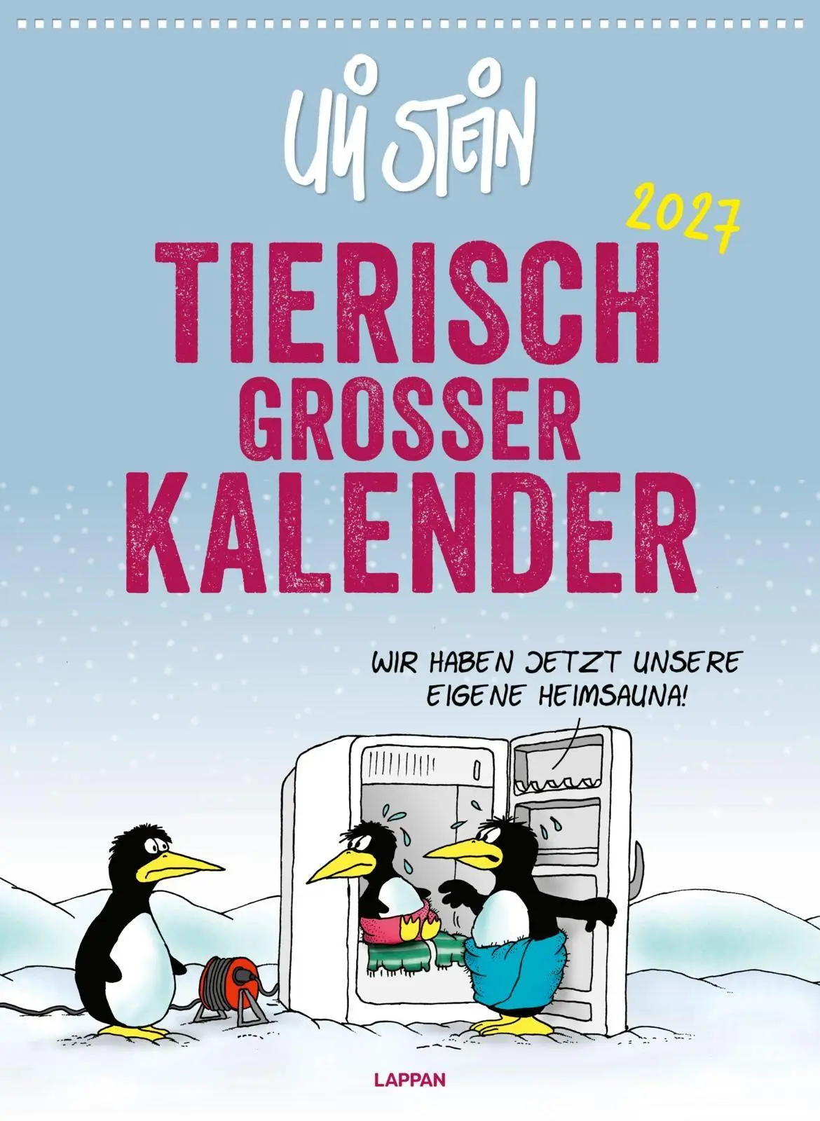 Cover: 9783830323112 | Uli Stein Tierisch großer Kalender 2027: Monatskalender für die...
