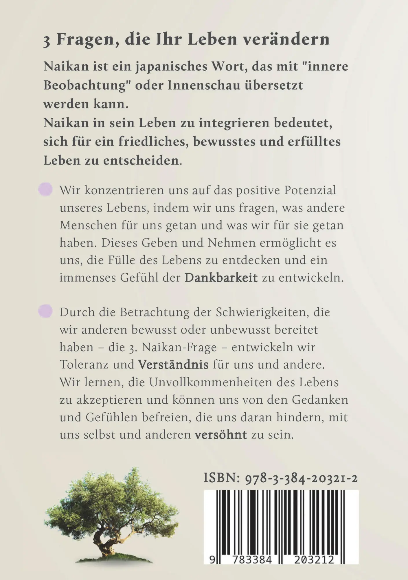 Rückseite: 9783384203212 | Naikan und die Kunst des Friedens | Sabine Kaspari | Taschenbuch