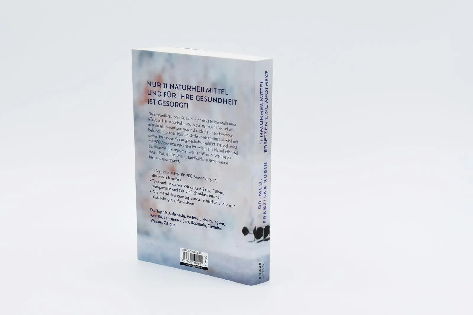 Bild: 9783426563212 | 11 Naturheilmittel ersetzen eine Apotheke | Franziska Rubin | Buch