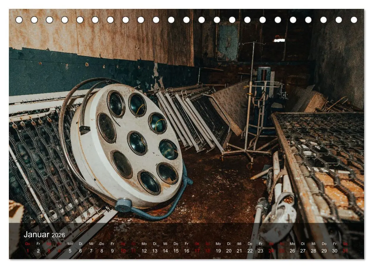 Bild: 9783457563212 | Geheimnisvolle Orte - Die etwas anderen Lost Places (Tischkalender...