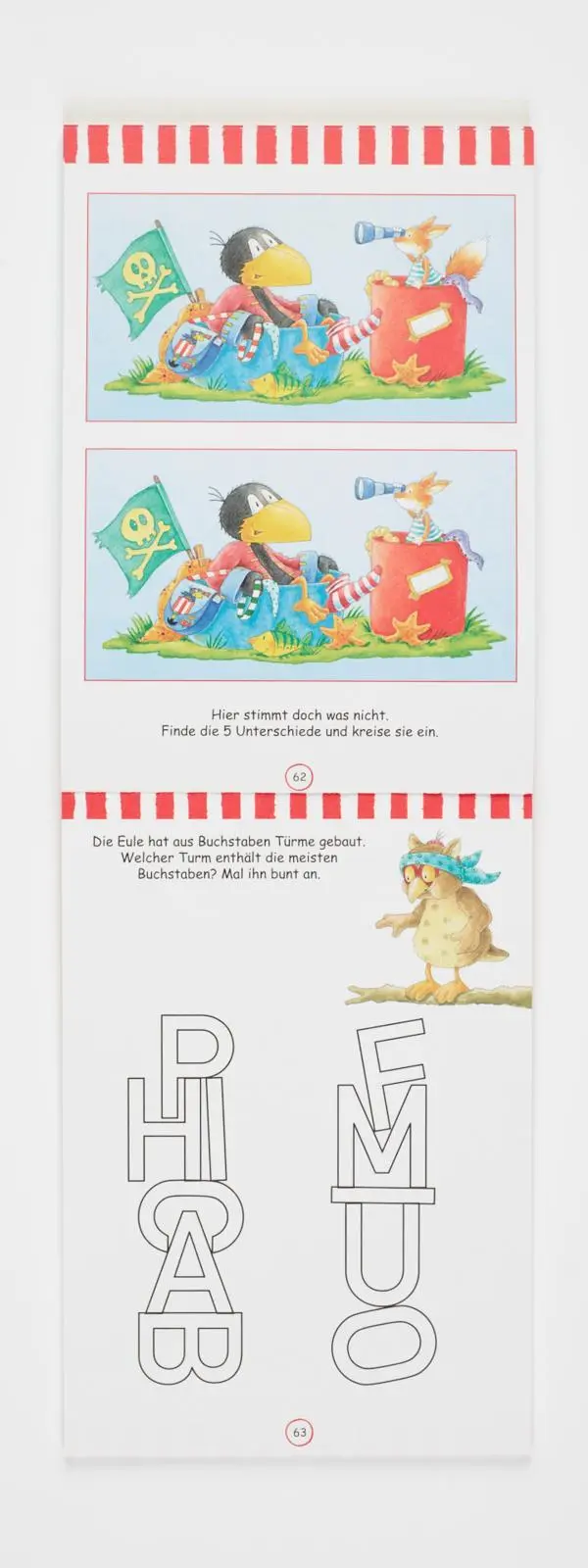 Bild: 9783480233212 | Der kleine Rabe Socke: Mein rabenstarker Kindergartenblock | Rudolph