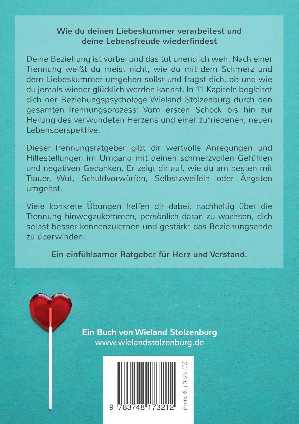 Rückseite: 9783748173212 | Trennung überwinden: Der Weg vom Liebeskummer zur Lebensfreude. Ein...
