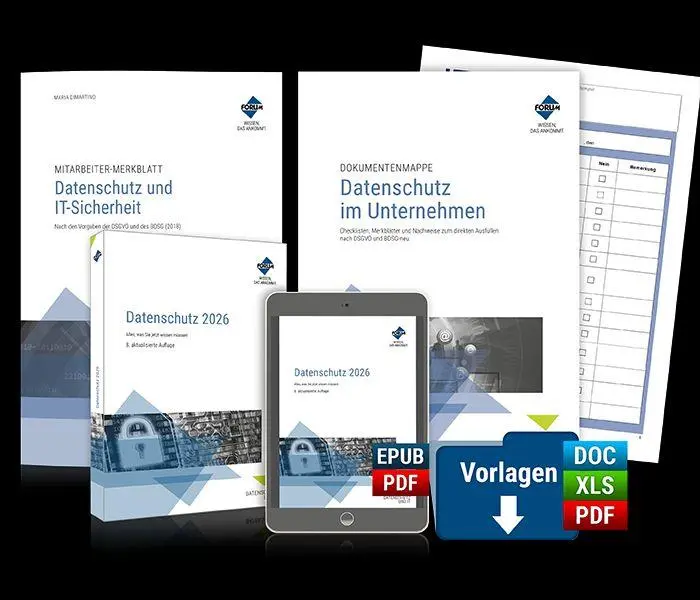 Cover: 9783988753212 | Das Datenschutz-Paket | Forum Verlag Herkert Gmbh (u. a.) | Buch