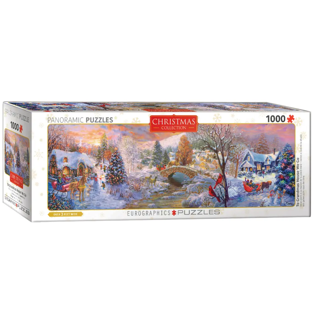 Cover: 628136653312 | To Grandma's House We Go (Puzzle) | Panorama-Puzzle | Spiel | 2020