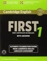 Cover: 9781107663312 | Cambridge English First 1 for Revised Exam from 2015 Student's Book...