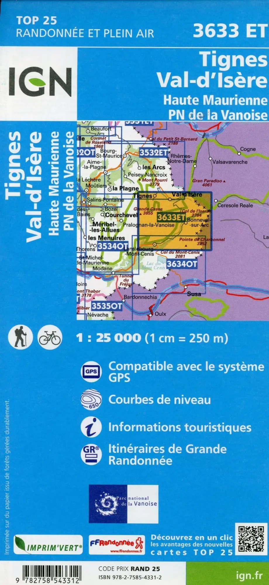 Bild: 9782758543312 | Tignes - Val d'Isère - Haute Maurienne - Parc National de la...