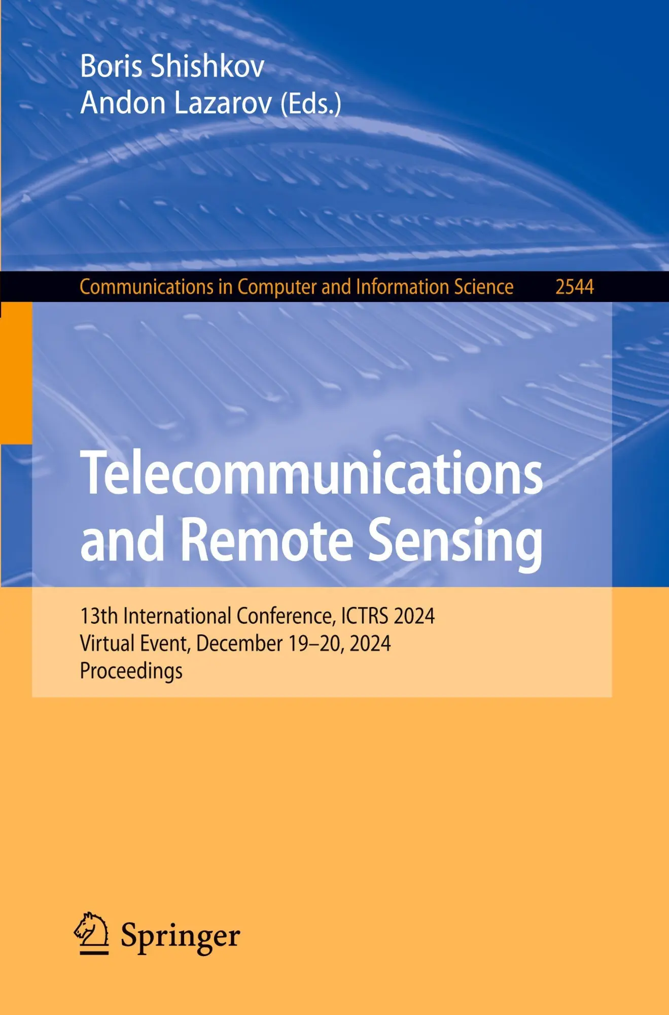 Cover: 9783031993312 | Telecommunications and Remote Sensing | Boris Shishkov (u. a.) | Buch