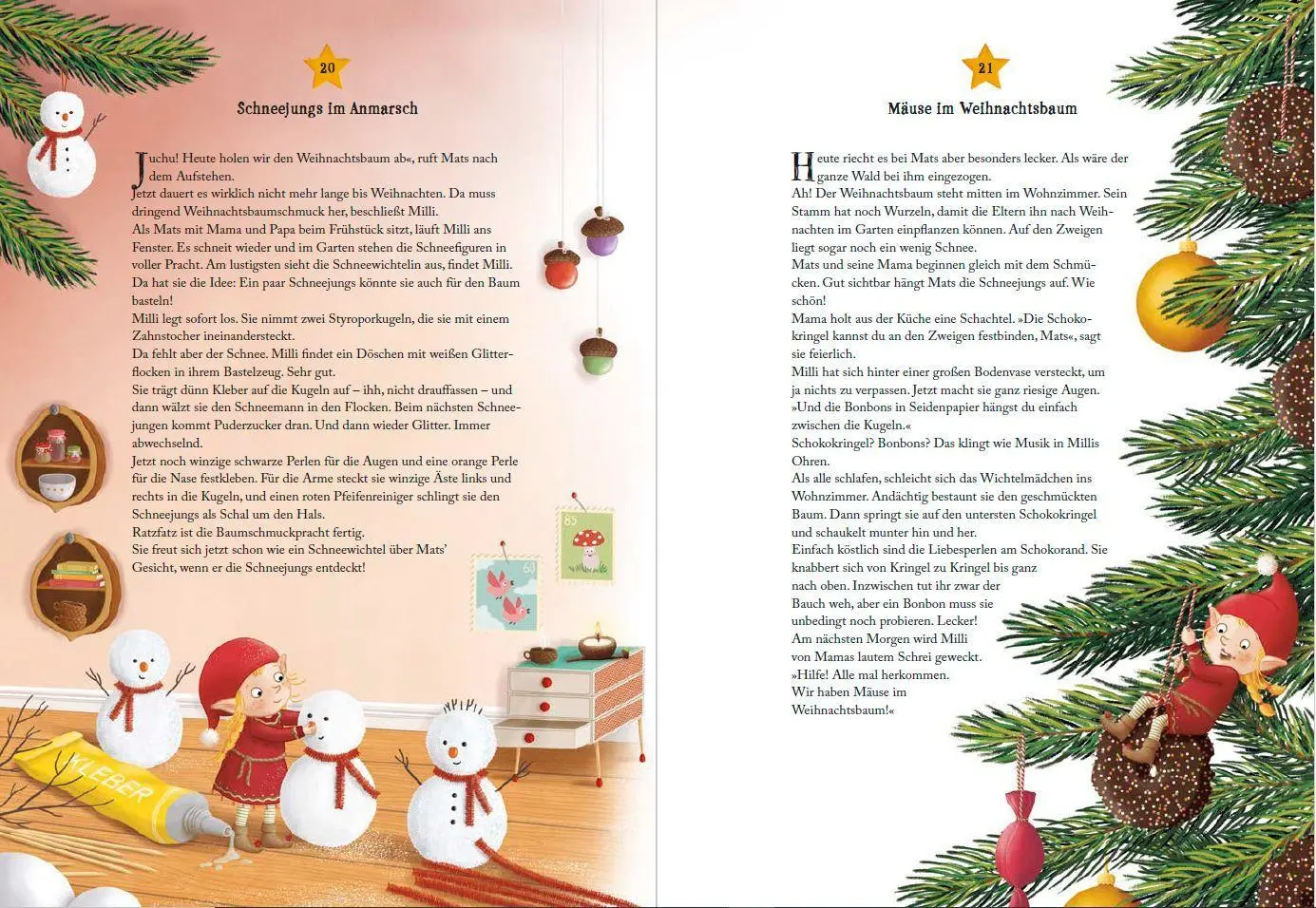 Bild: 9783328303312 | Wichtelzauber zum Weihnachtsfest - 24 Adventskalender-Geschichten...