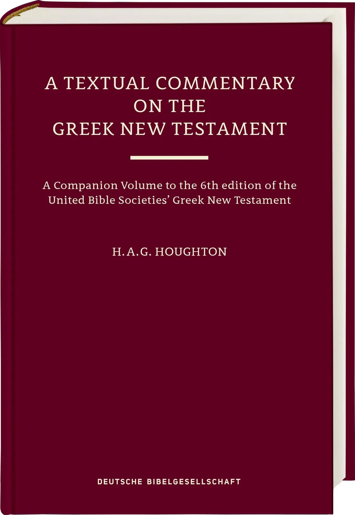 Cover: 9783438053312 | A Textual Commentary on the Greek New Testament, Revised Edition