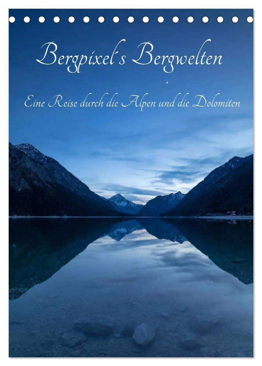 Cover: 9783516403312 | Bergpixel´s Bergwelten (Tischkalender 2026 DIN A5 hoch), CALVENDO...