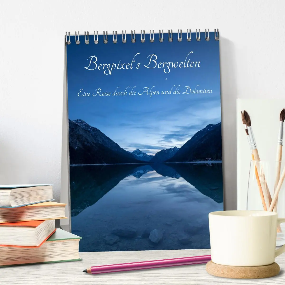 Bild: 9783516403312 | Bergpixel´s Bergwelten (Tischkalender 2026 DIN A5 hoch), CALVENDO...