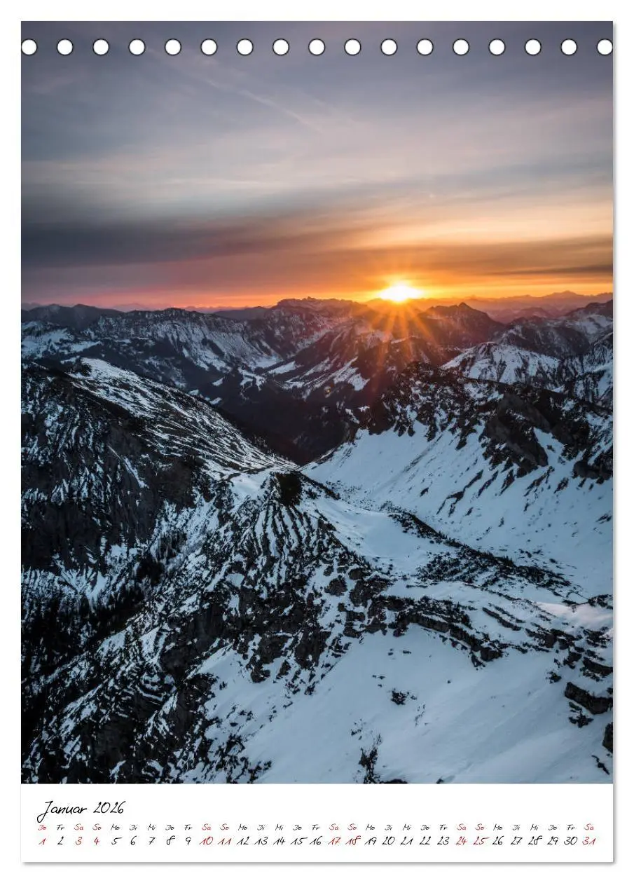 Bild: 9783516403312 | Bergpixel´s Bergwelten (Tischkalender 2026 DIN A5 hoch), CALVENDO...