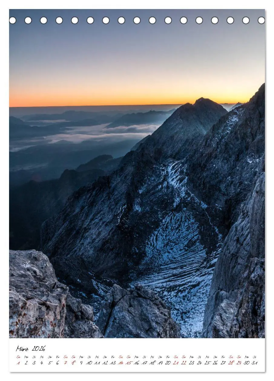 Bild: 9783516403312 | Bergpixel´s Bergwelten (Tischkalender 2026 DIN A5 hoch), CALVENDO...