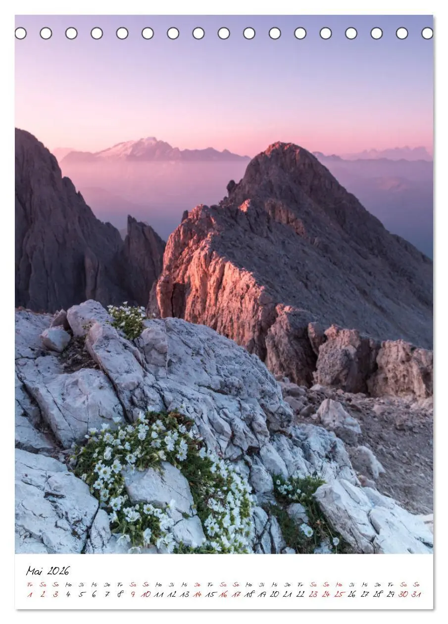 Bild: 9783516403312 | Bergpixel´s Bergwelten (Tischkalender 2026 DIN A5 hoch), CALVENDO...
