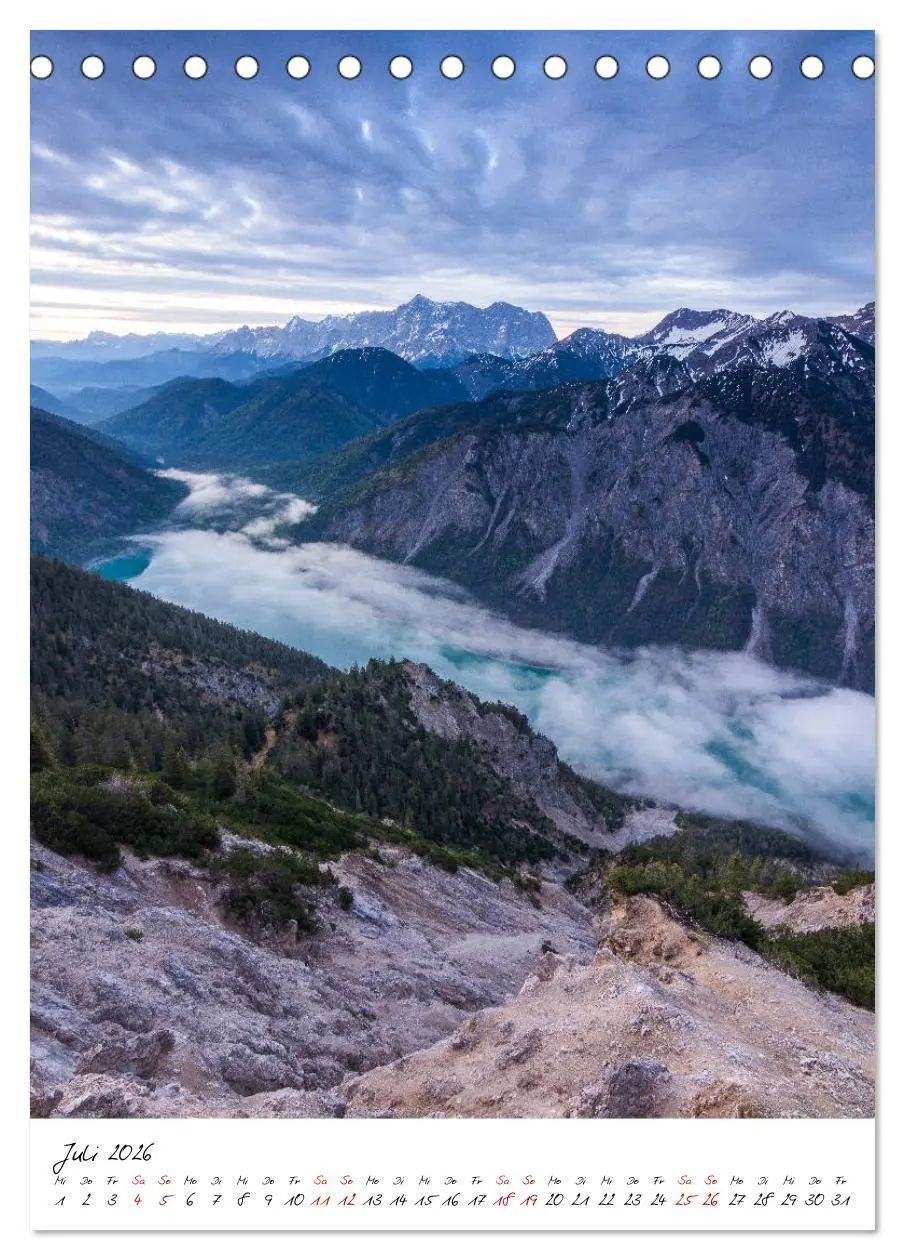 Bild: 9783516403312 | Bergpixel´s Bergwelten (Tischkalender 2026 DIN A5 hoch), CALVENDO...