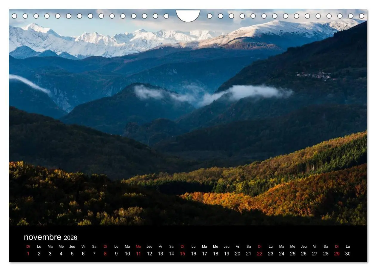 Bild: 9783516573312 | Ambiances Ariège Pyrénées (Calendrier mural 2026 DIN A4 vertical),...