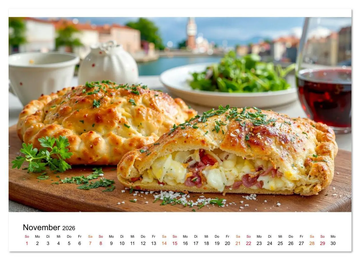 Bild: 9783516643312 | Fastfood einfach lecker (Wandkalender 2026 DIN A2 quer), CALVENDO...