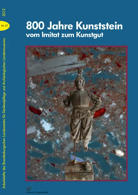 Cover: 9783884623312 | 800 Jahre Kunststein - vom Imitat zum Kunstgut | Taschenbuch | 96 S.