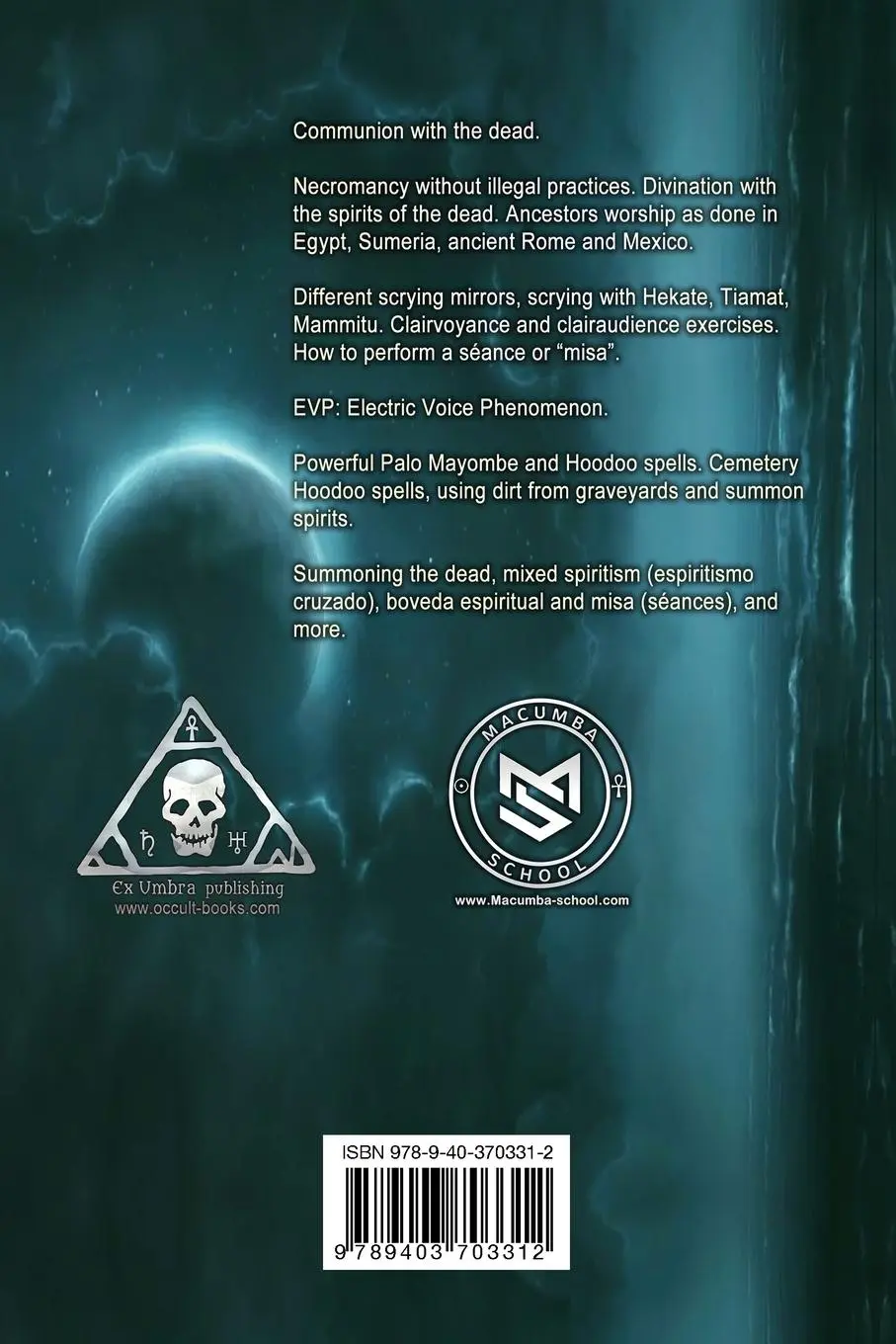 Rückseite: 9789403703312 | Ex Umbra- Necromancy Grimoire | Asamod Ka | Taschenbuch | Paperback