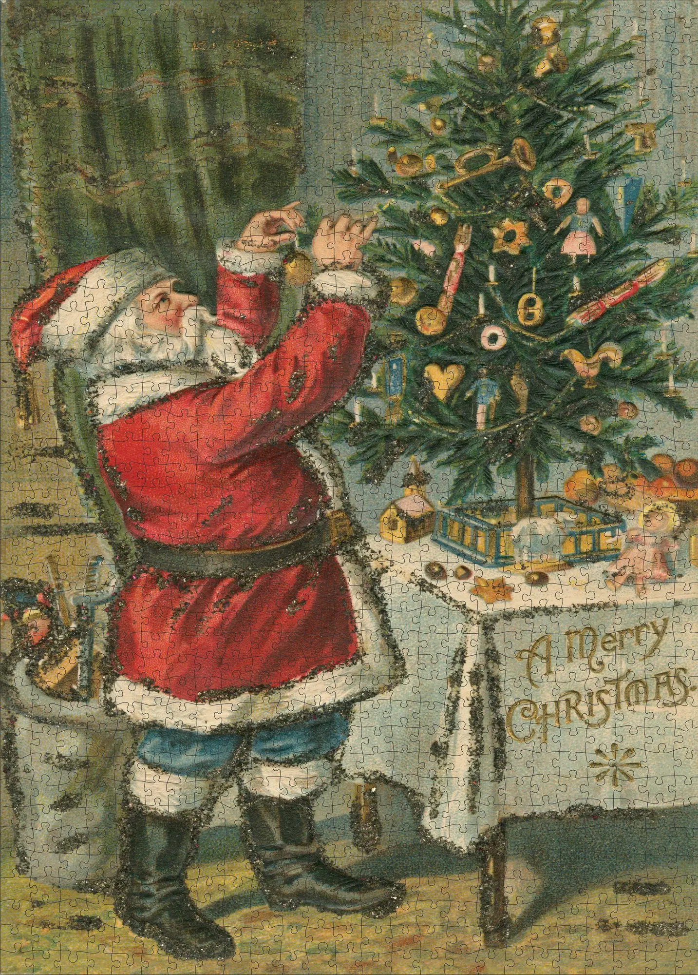 Bild: 9781648293412 | John Derian Paper Goods: Santa Trims the Tree 1,000-Piece Puzzle