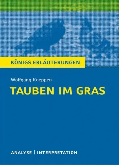 Cover: 9783129303412 | Tauben im Gras von Wolfgang Koeppen | Wolfgang Koeppen | Taschenbuch