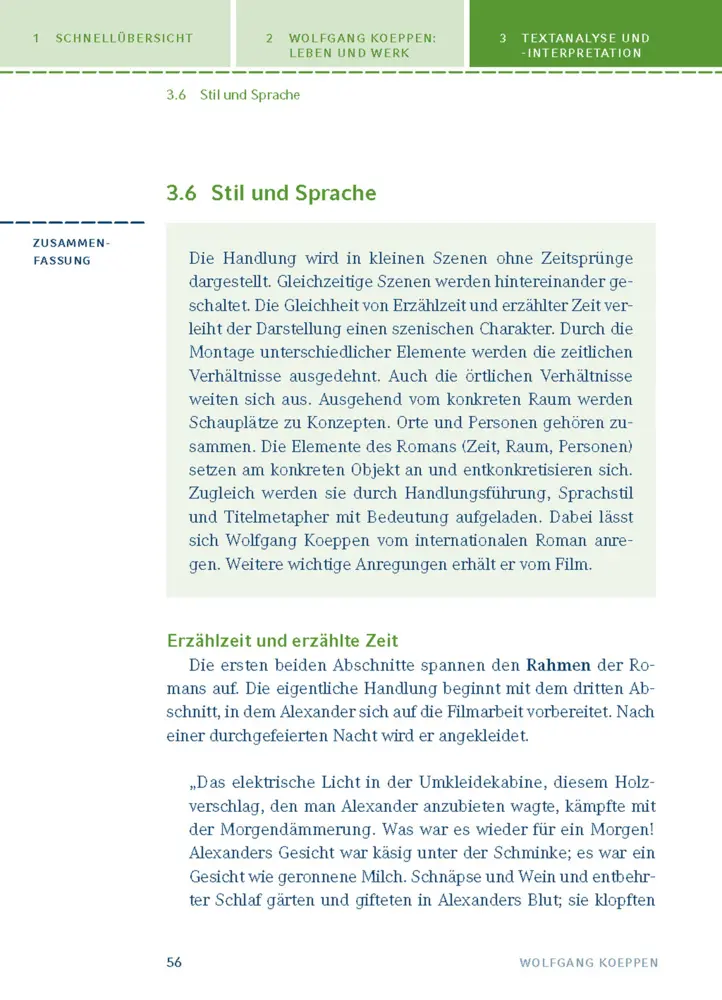 Bild: 9783129303412 | Tauben im Gras von Wolfgang Koeppen | Wolfgang Koeppen | Taschenbuch