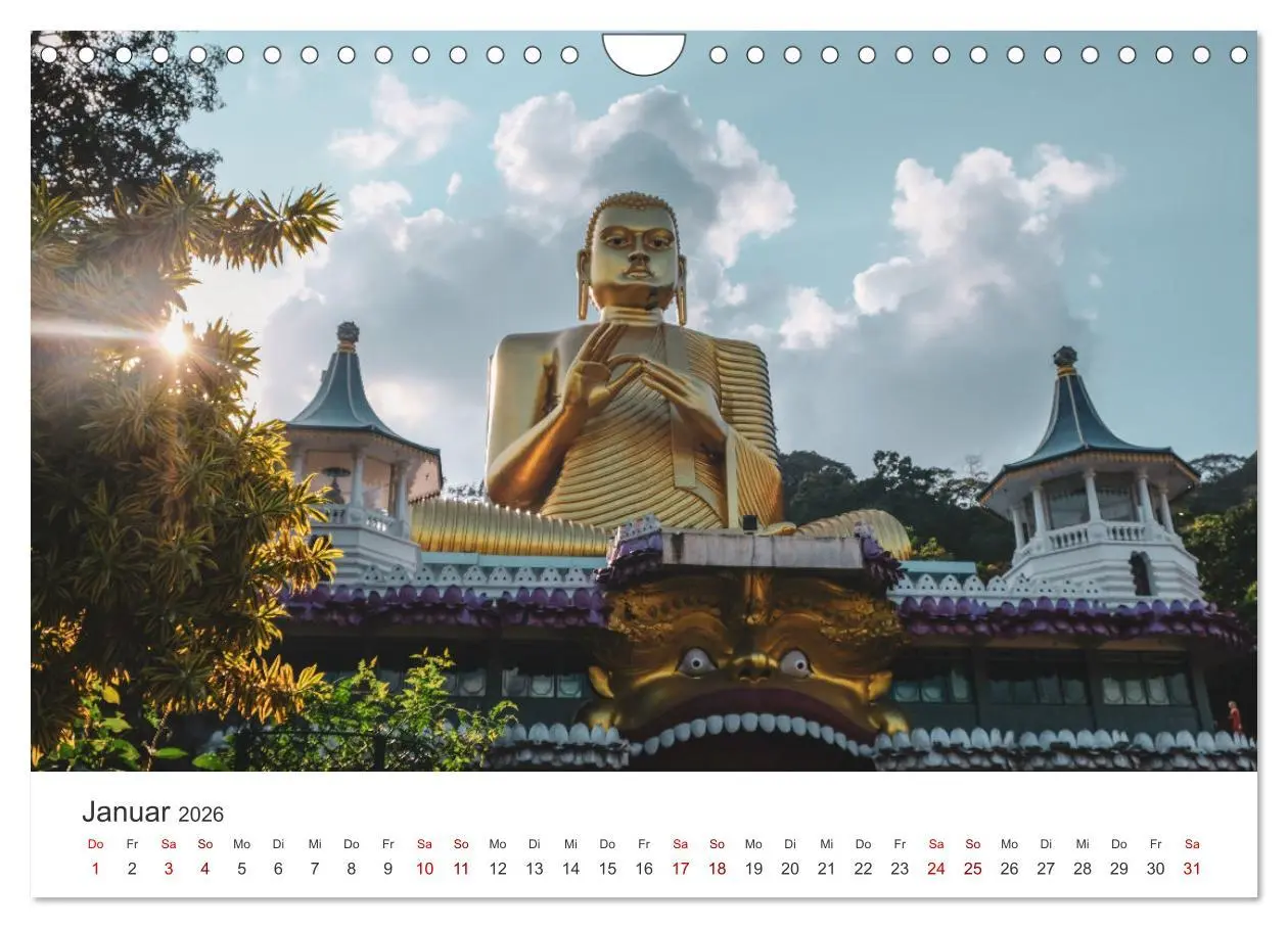 Bild: 9783457613412 | Sri Lanka - Eine einzigartige Trauminsel. (Wandkalender 2026 DIN A4...