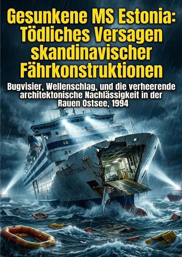 Cover: 9783565383412 | Gesunkene MS Estonia: Tödliches Versagen skandinavischer...