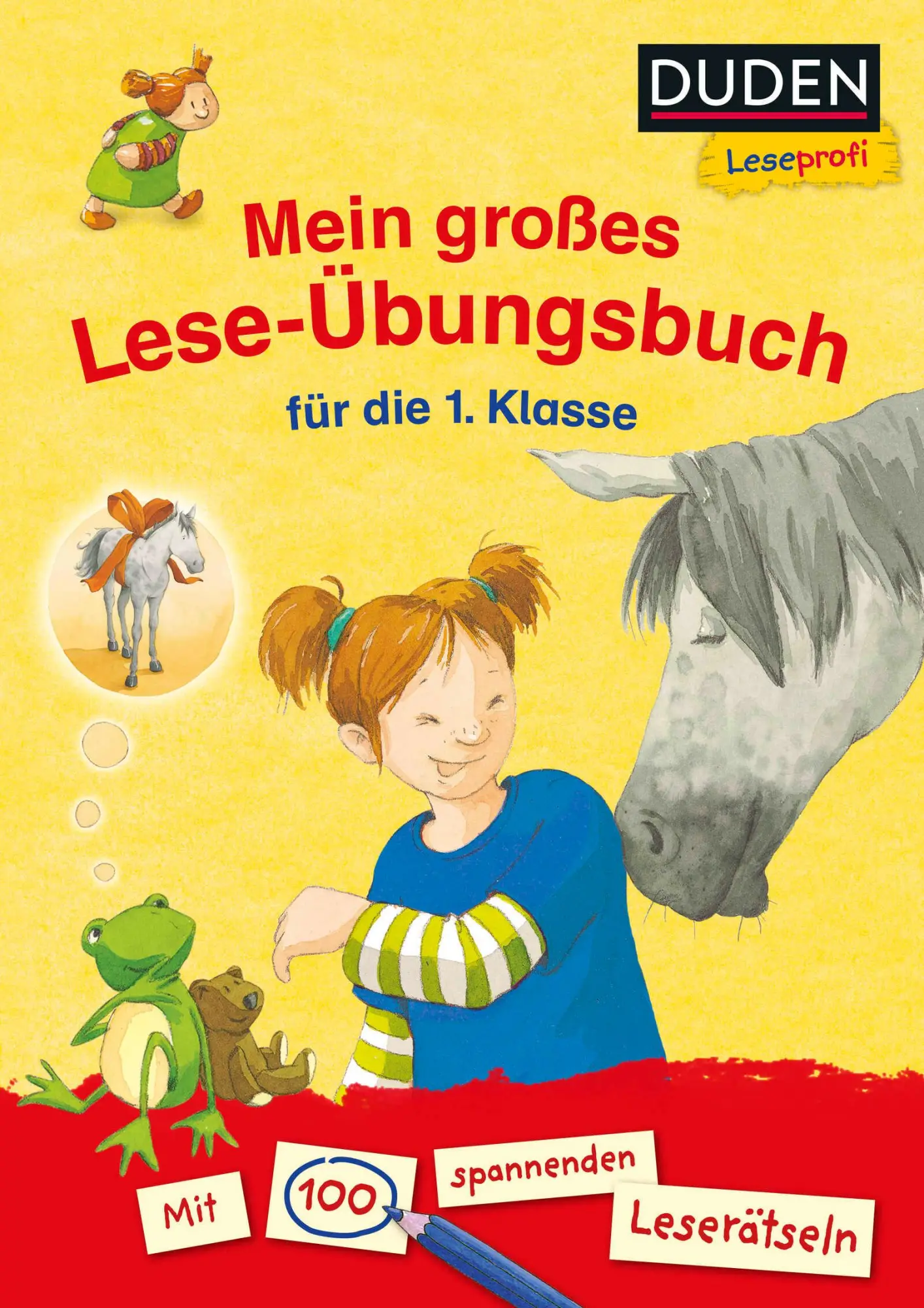 Cover: 9783737333412 | Duden Leseprofi - Mein großes Lese-Übungsbuch für die 1. Klasse | Buch