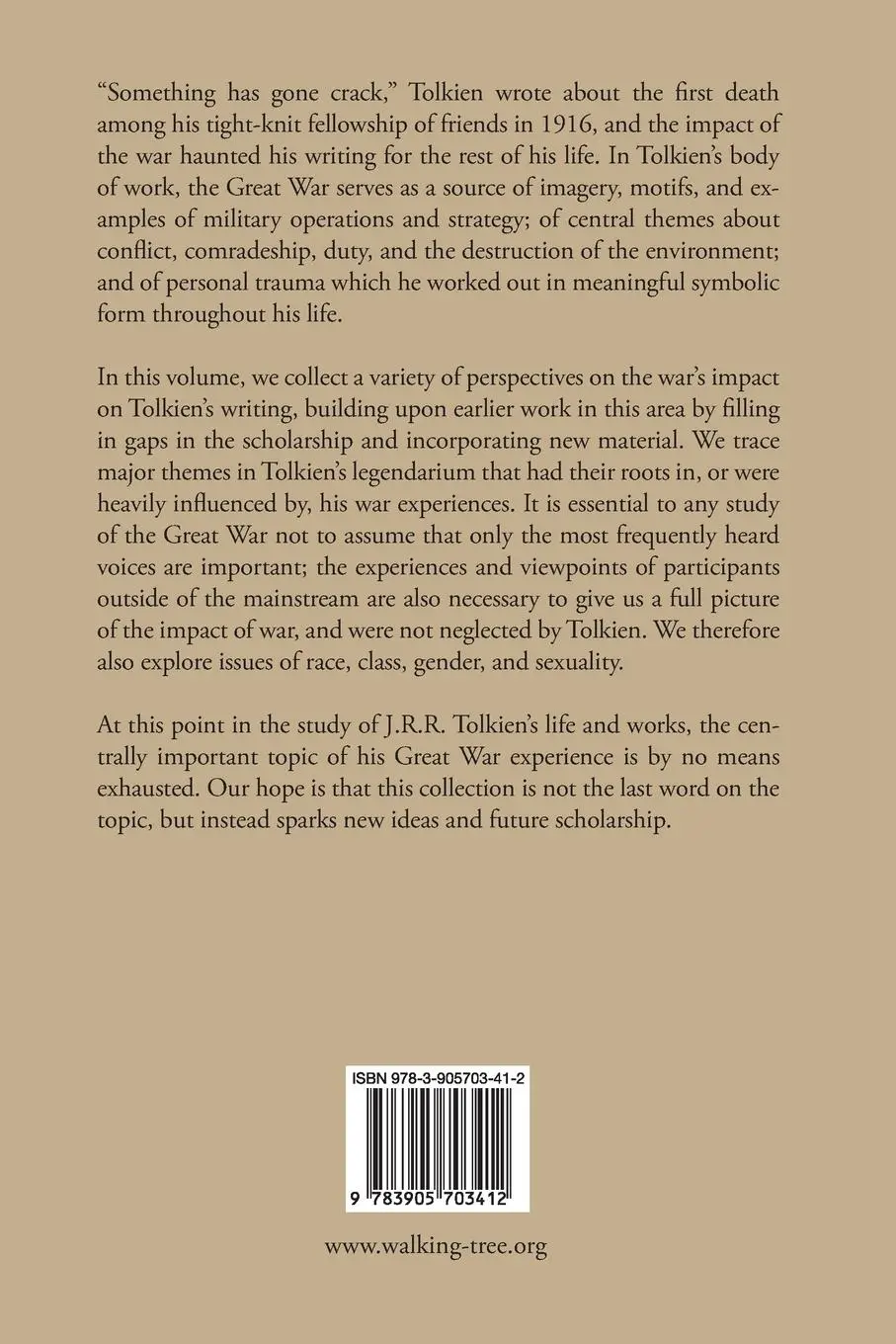 Rückseite: 9783905703412 | "Something Has Gone Crack" | Janet Brennan Croft (u. a.) | Taschenbuch